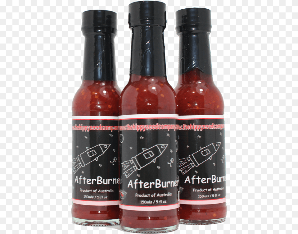 Afterburner Hot Sauce Hot Sauce, Food, Ketchup, Alcohol, Beer Png Image