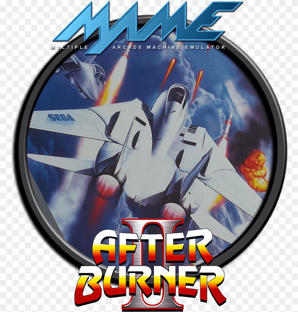 Afterburner Pc Game, Disk, Dvd, Vehicle, Aircraft Free Png