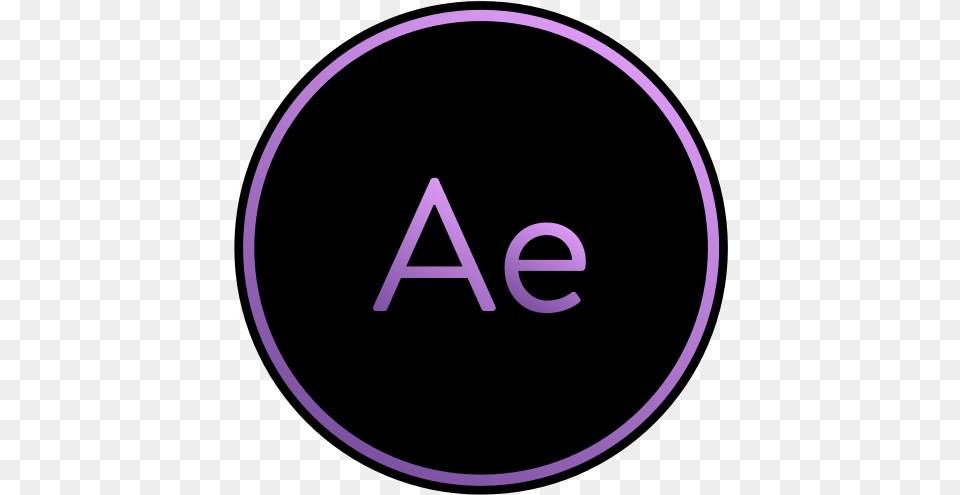 Aftereffects Icon Circle, Disk, Logo, Symbol Png Image