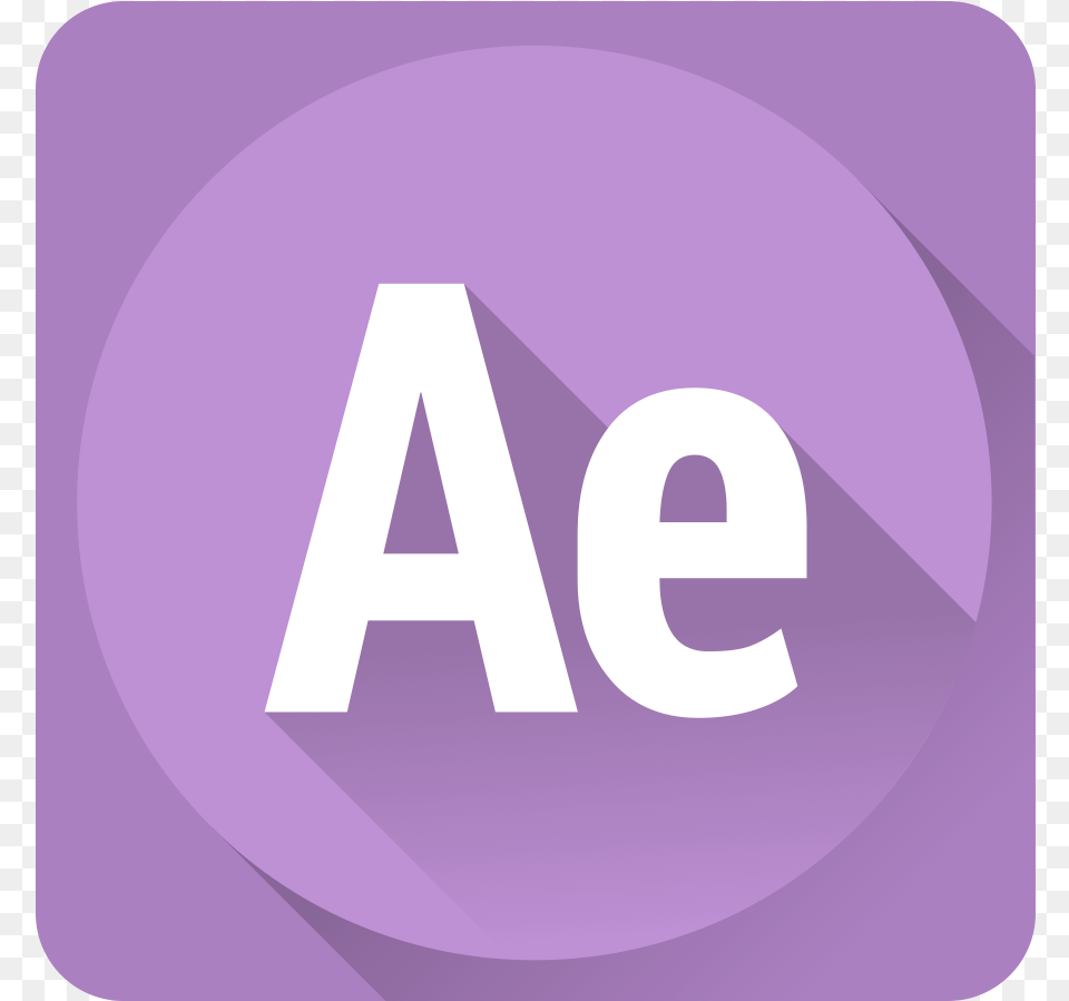 Aftereffects Icon Graphic Design, Purple, Text, Logo Png