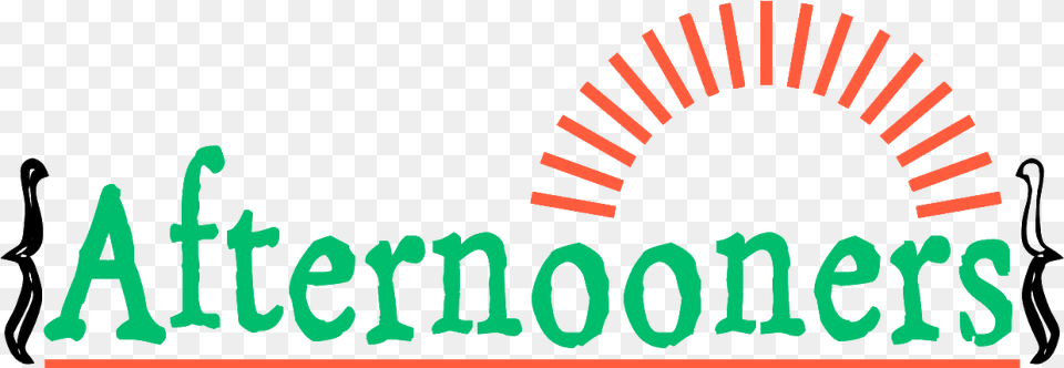 Afternooners Logo, Text Png Image
