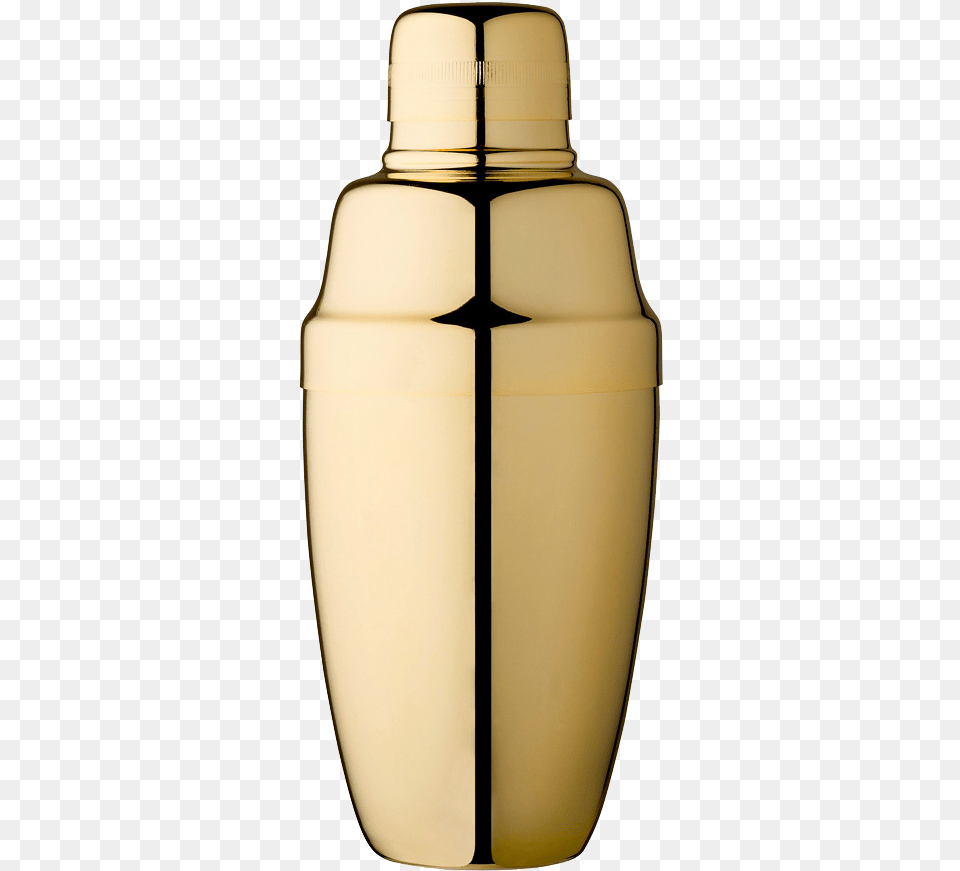 Ag Gold Plated Cocktail Shaker, Bottle Png