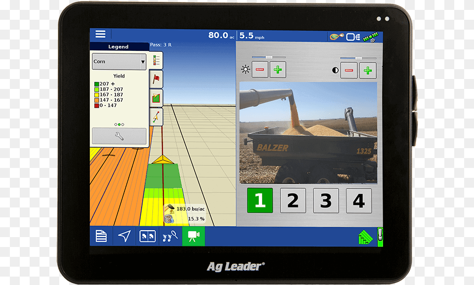 Ag Leader Yield Monitor, Electronics, Computer, Tablet Computer, Machine Free Transparent Png