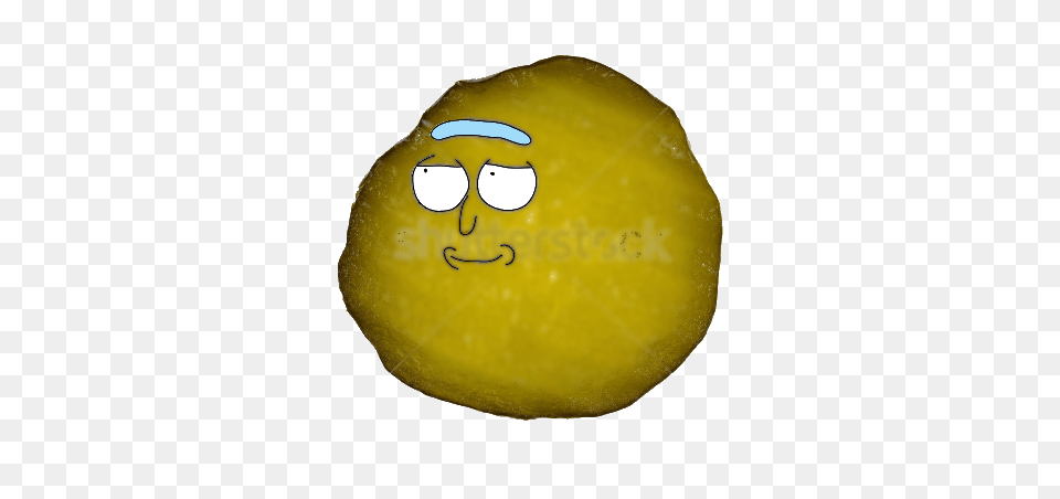 Again Tiny Pickle Rick Rickandmorty, Citrus Fruit, Food, Fruit, Lemon Free Png Download