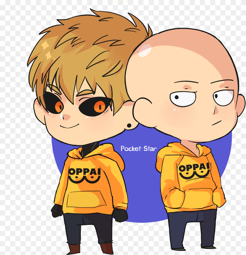 Agario Chibi Pack One Punch Man Chibi, Publication, Book, Comics, Person Free Png Download