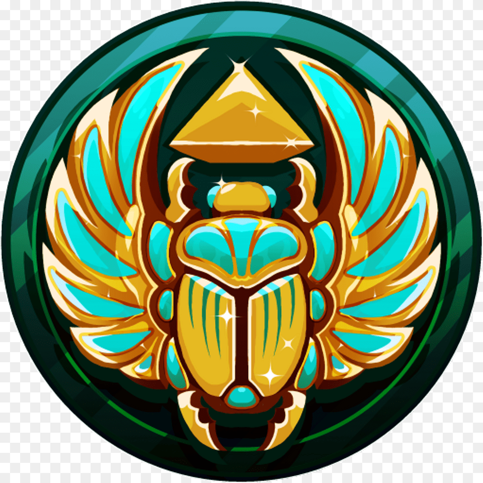 Agario Sticker Skins Egyptian Treasures Agar Io, Emblem, Symbol, Animal, Bee Free Png Download