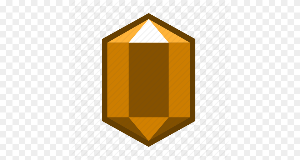 Agate Amber Brown Crystal Mineral Stone Topaz Icon, Mailbox Png Image