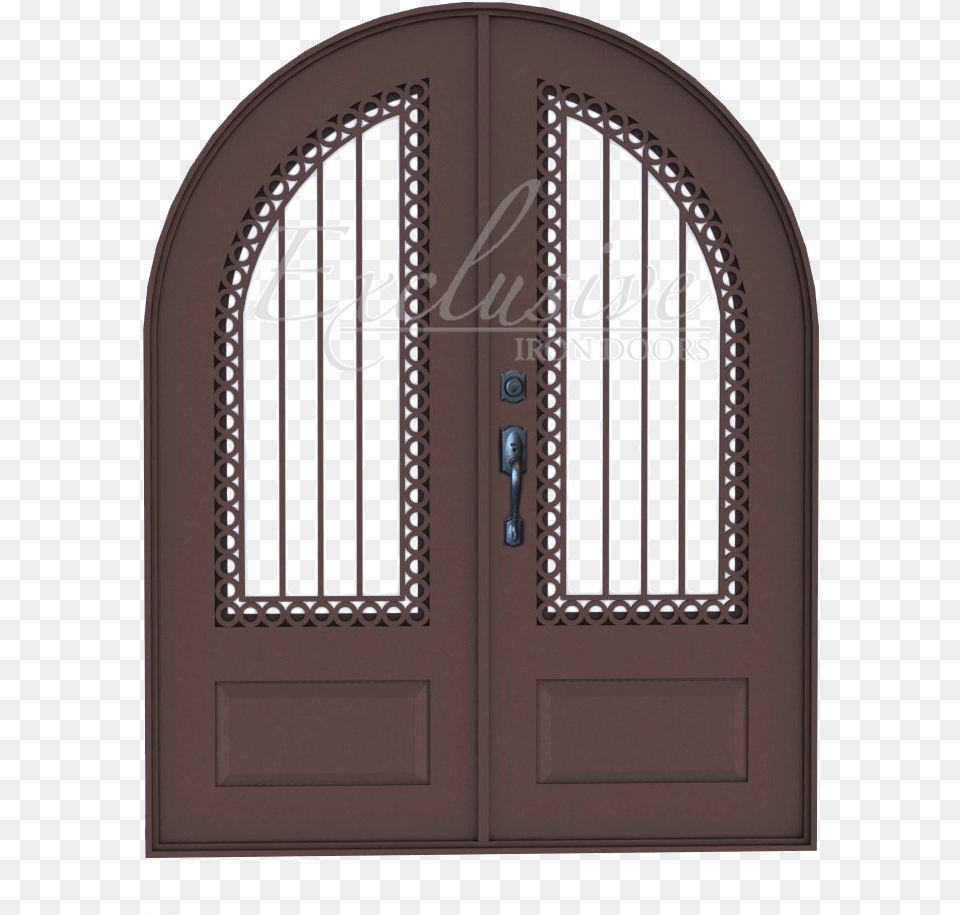 Agatha Double Right Round Home Door, Architecture, Building, French Door, House Png