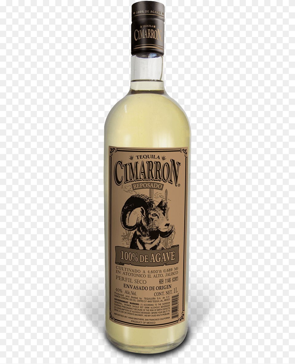 Agave Spirits Cimarron Tequila, Alcohol, Beverage, Liquor, Beer Free Png