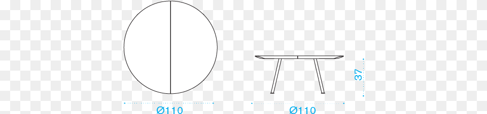 Agave Square Coffee Table 110cm Ethimo Circle, Dining Table, Furniture, Astronomy, Moon Free Png