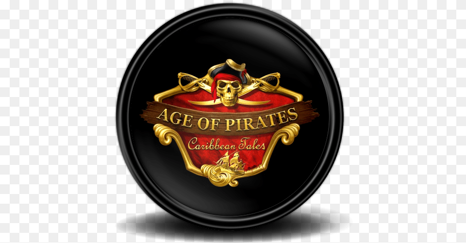 Age Of Pirates Caribbean Tales 1 Icon Mega Games Pack 37 Cs Go Logo Icon, Badge, Symbol, Emblem Free Transparent Png