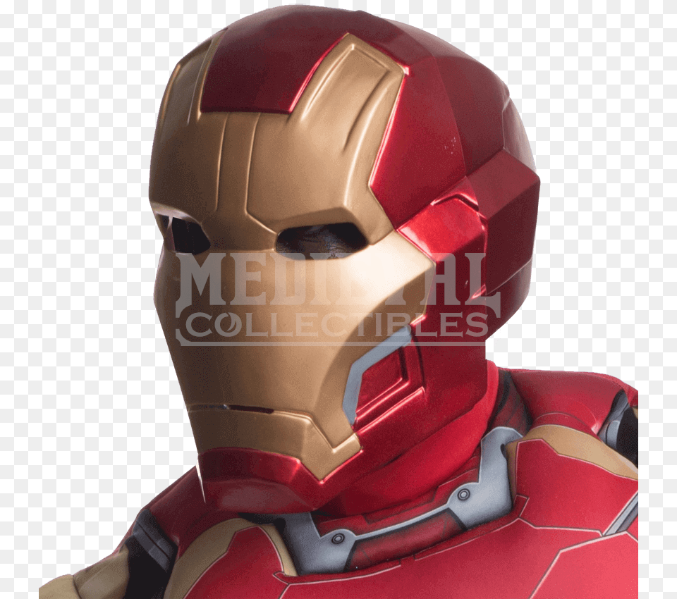 Age Of Ultron Adult Iron Man Mask Iron Man Mask, Person, Helmet, Robot Free Transparent Png