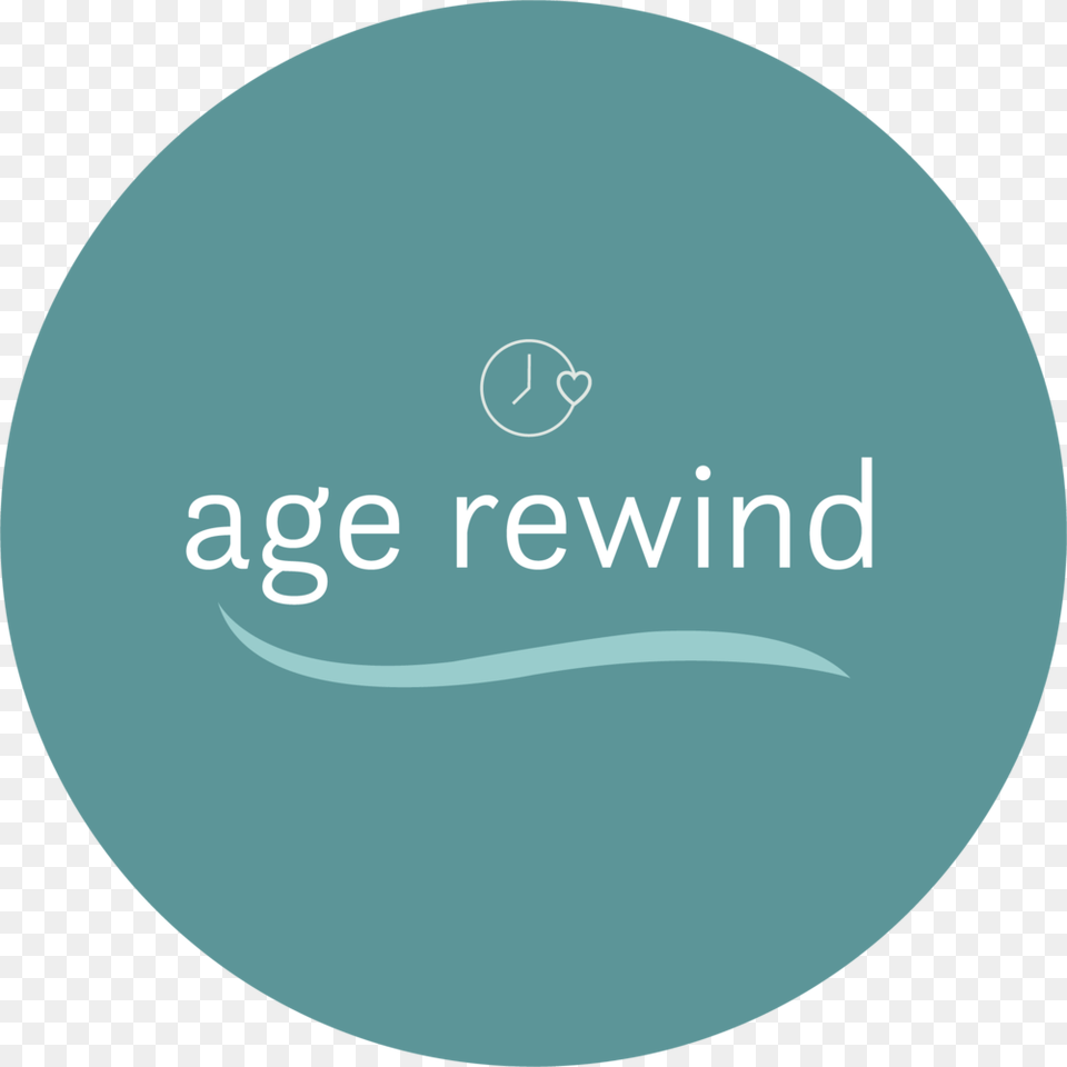 Age Rewind 2 Circle, Logo, Turquoise, Sphere, Disk Png