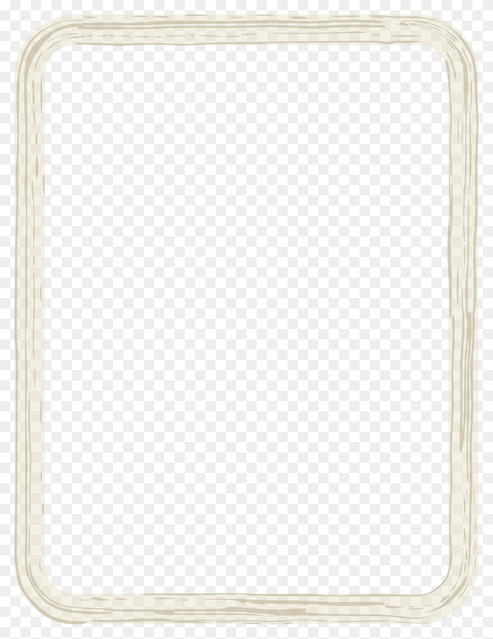Aged Wood Border Clipart, White Board, Home Decor Png Image