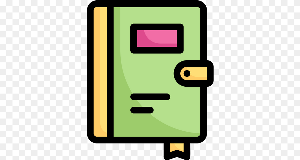 Agenda Icon Of Colored Outline Style Agenda, Text Free Transparent Png