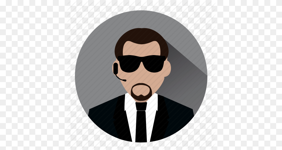 Agent Bodyguard Fbi Guard Men In Black Police Security Icon, Accessories, Sunglasses, Photography, Portrait Free Png