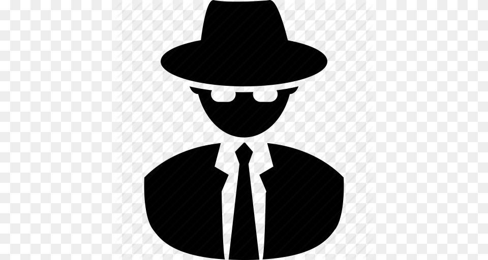 Agent Cia Fbi Nsa Spy Stag Sweeper Undercover Icon Icon, Clothing, Hat, Architecture, Building Png