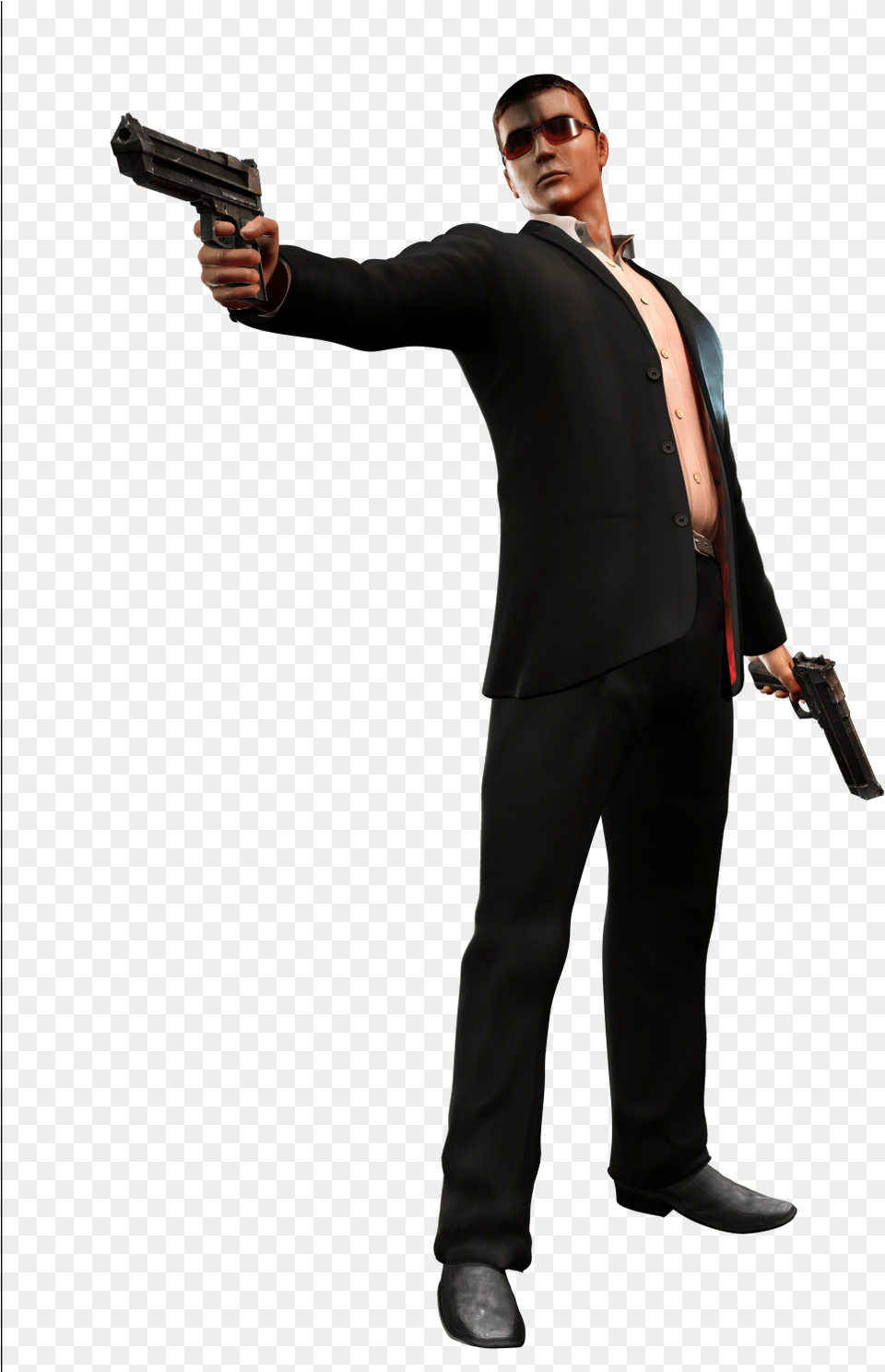 Agent Clipart Man Pointing Gun, Weapon, Person, Male, Handgun Png