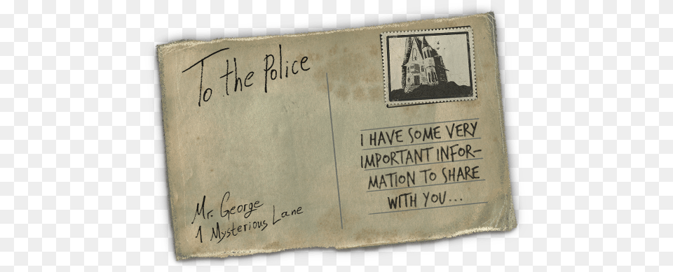 Agent Starr Received An Urgent Communique From Mr Postcard, Envelope, Mail, Clapperboard Free Png