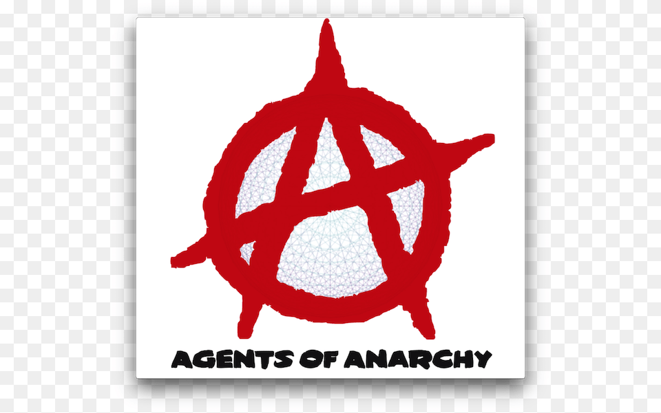 Agents Of Anarchy Symbol Tattoo Red Anarchy Symbol, Logo Free Png Download