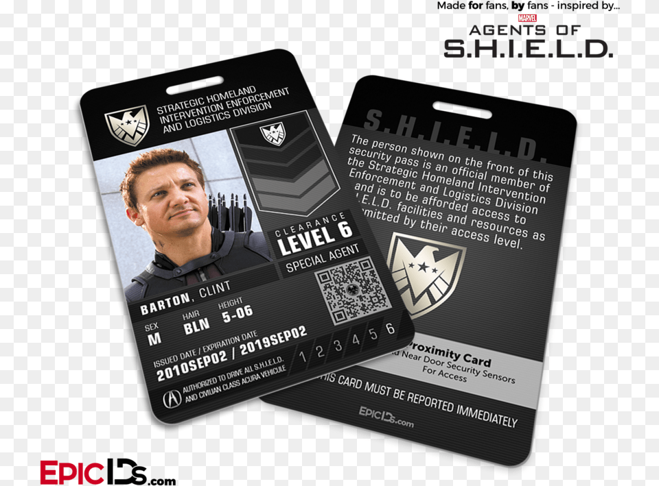 Agents Of Shield Inspired 39real39 Shield Agent Id Joss Whedon Signed Autographed Agents Of Shield Pilot, Text, Person, Man, Male Png Image