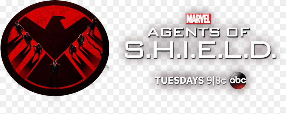 Agents Of Shield Logo 3 Image Emblem, Person, Maroon Free Png