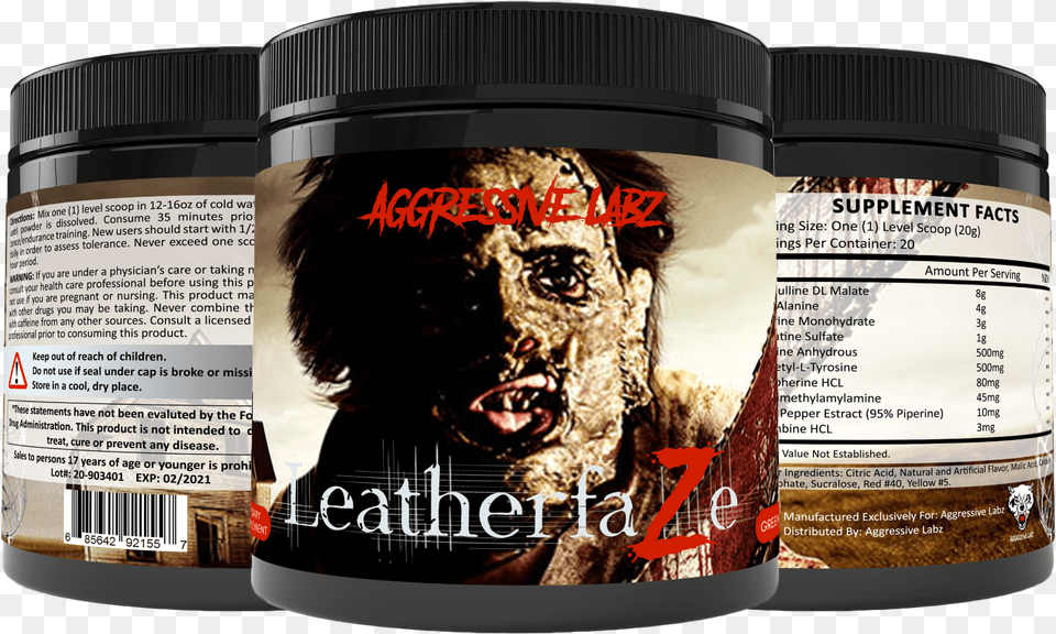 Aggressive Labz Leatherfaze Extreme Intensity Pre Workout Aggressive Labz Leatherfaze, Adult, Wedding, Person, Woman Png