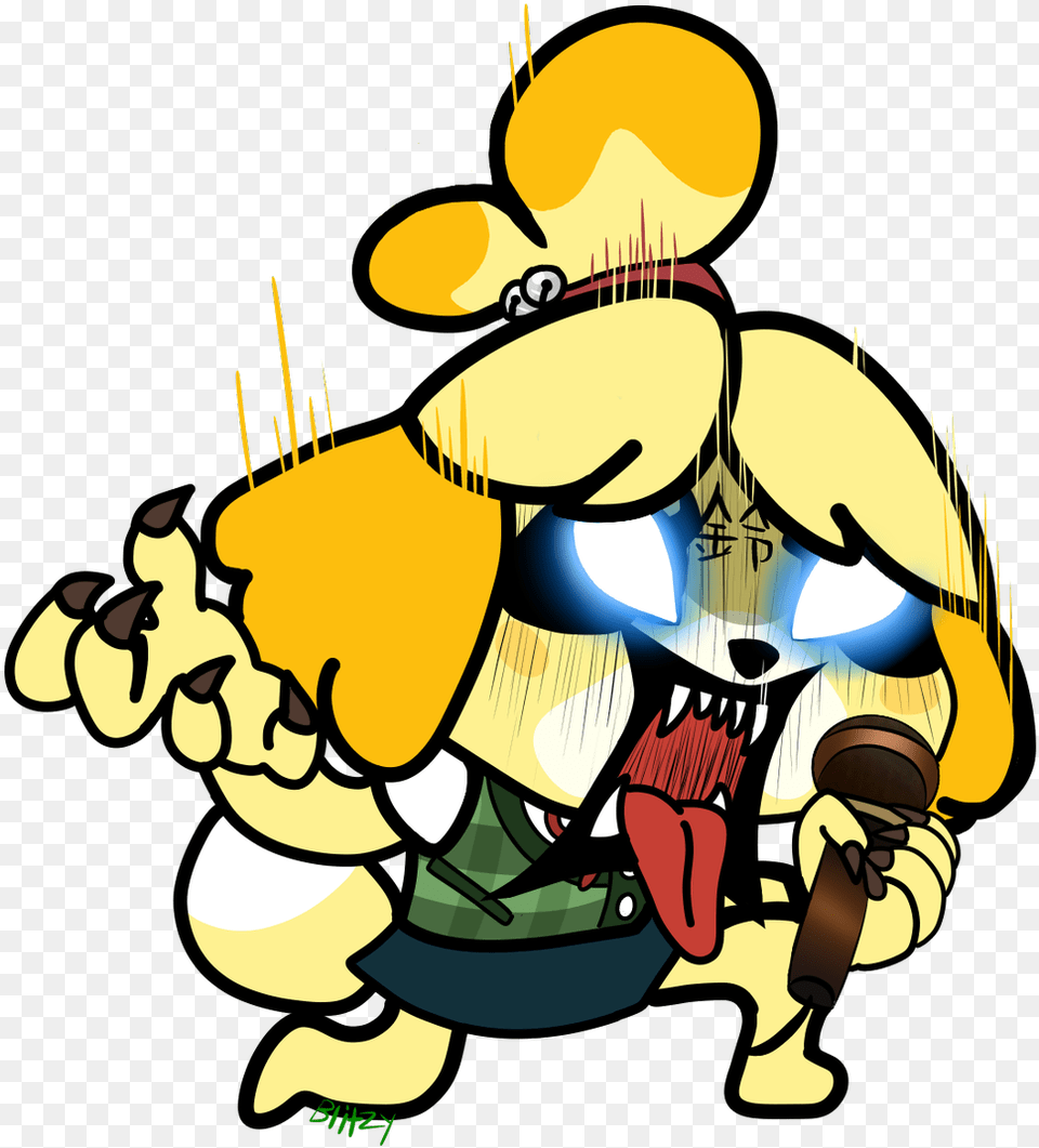 Aggretsuko And Isabelle, Baby, Person, Cartoon, Art Free Png