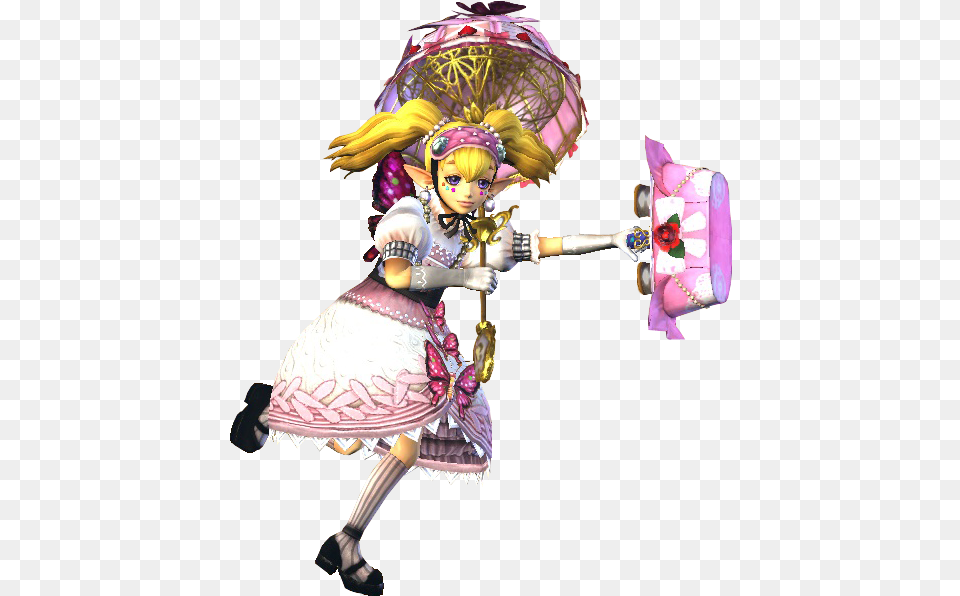 Agitha Hyrule Warriors Costume, Person, Figurine, Book, Comics Free Transparent Png