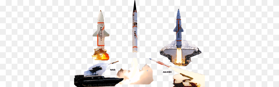 Agni Prithvi India, Ammunition, Missile, Weapon, Rocket Png Image