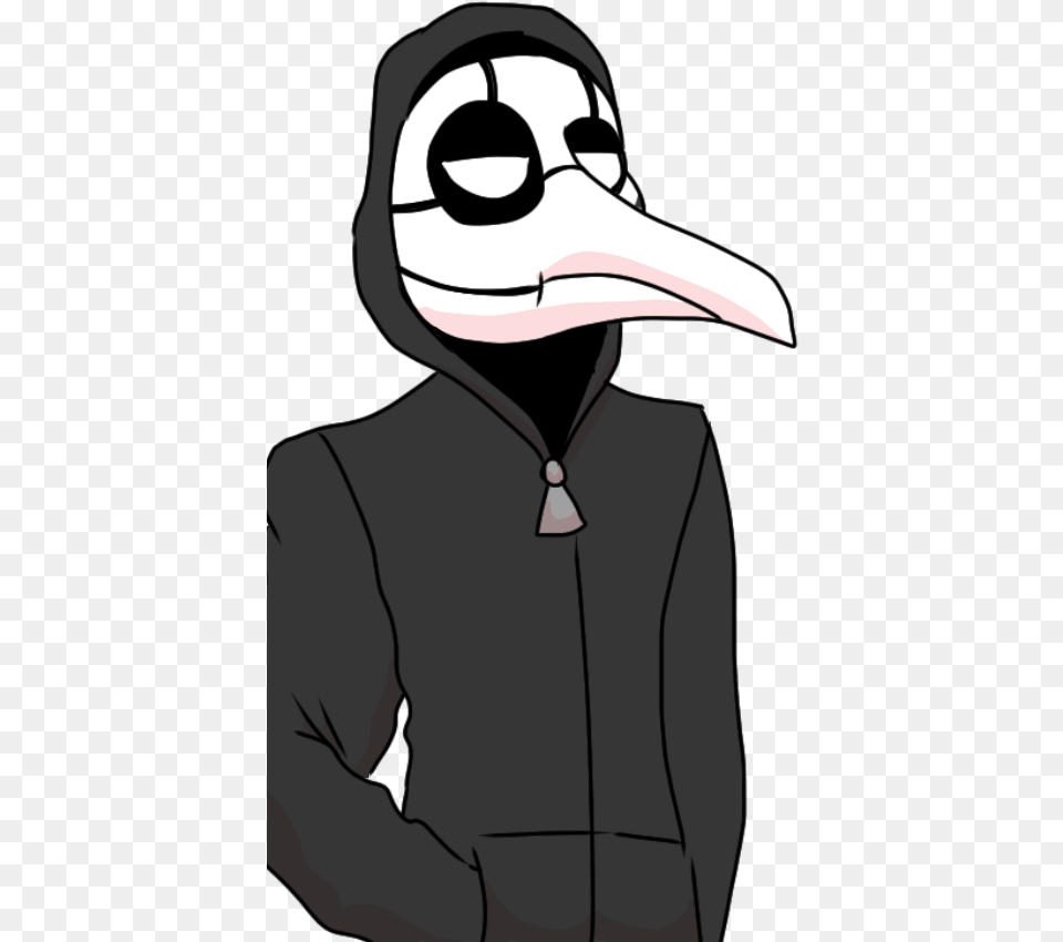 Agnostic Plague Doctor Plague Doctor Mask Oc Cartoon, Clothing, Hoodie, Knitwear, Sweater Free Png