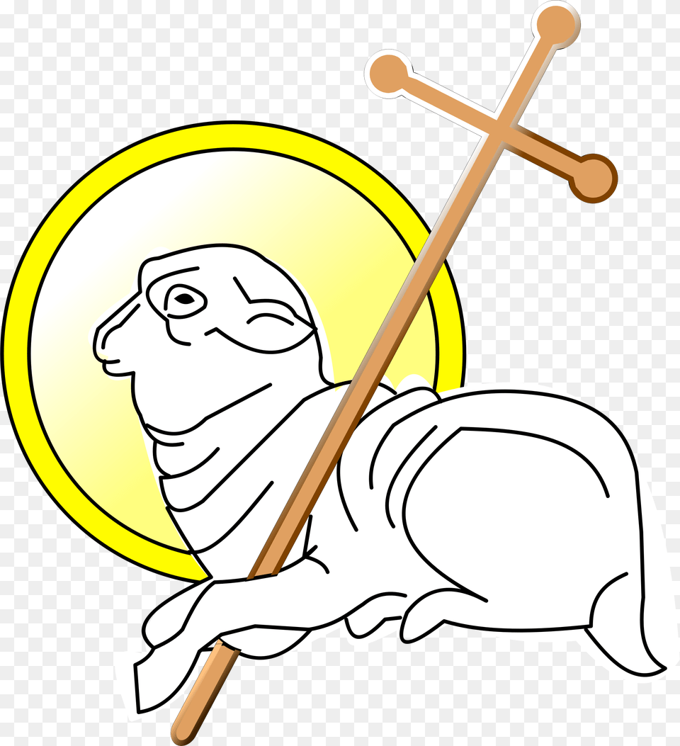 Agnus Dei Christian Clipart Explore Pictures, Face, Head, Person, Baby Free Png
