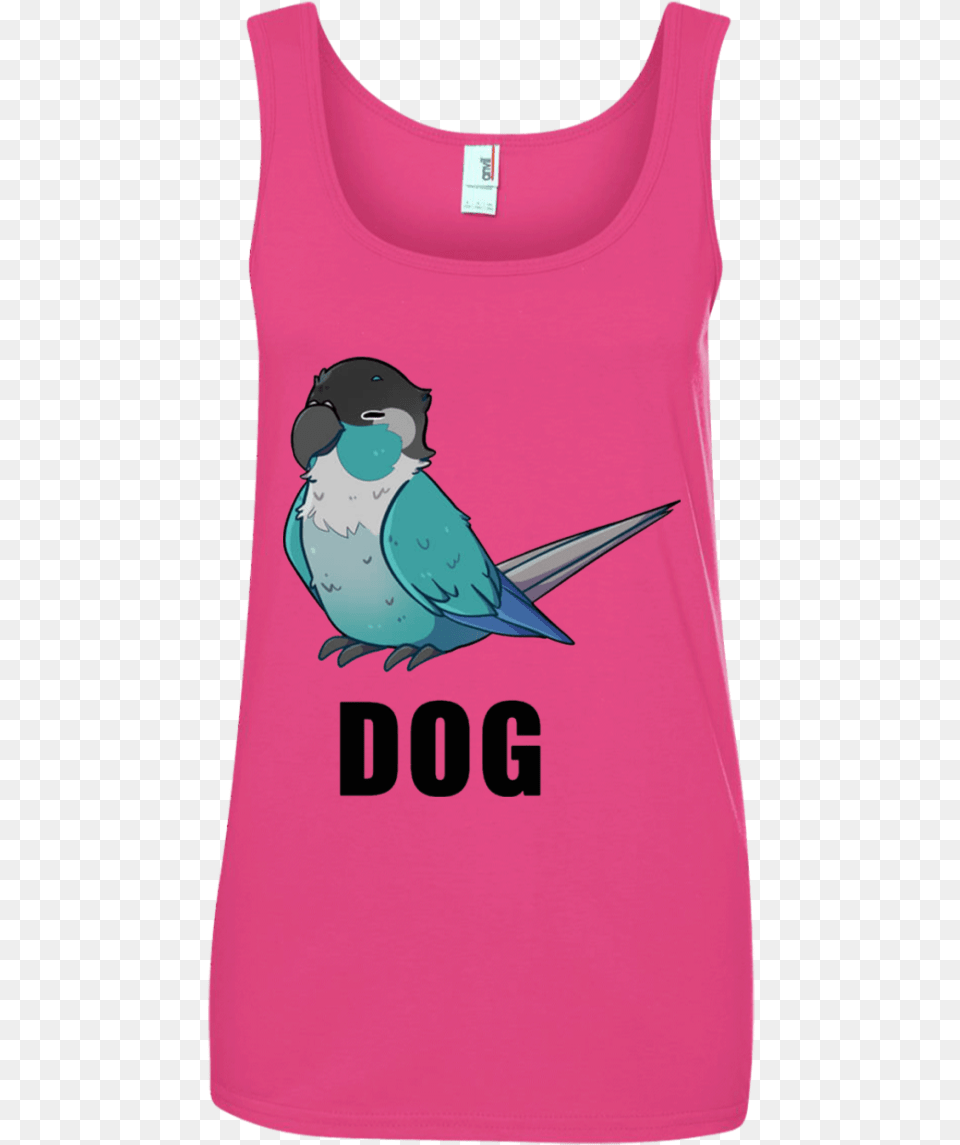 Agr Jaiden Animations Dog Ringspun Tank Active Tank, Clothing, Tank Top, Animal, Bird Free Transparent Png