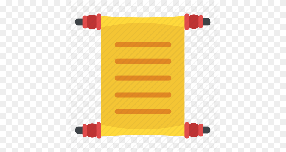 Agreement Contract Document Paper Parchment Icon, Text, Scroll Free Png Download