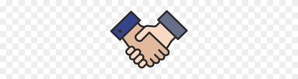 Agreement Icon Outline Filled, Body Part, Hand, Person, Handshake Free Png Download