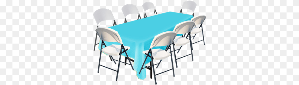 Agregar Manteleria Azul Cielo 50 Sillas Y Mesas, Dining Table, Table, Furniture, Chair Free Transparent Png