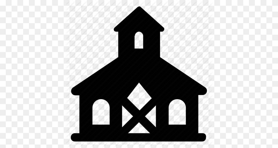 Agricultural Building Animal Farm Barn Farmhouse Warehouse Icon, Outdoors, Architecture, Bell Tower, Tower Free Png Download