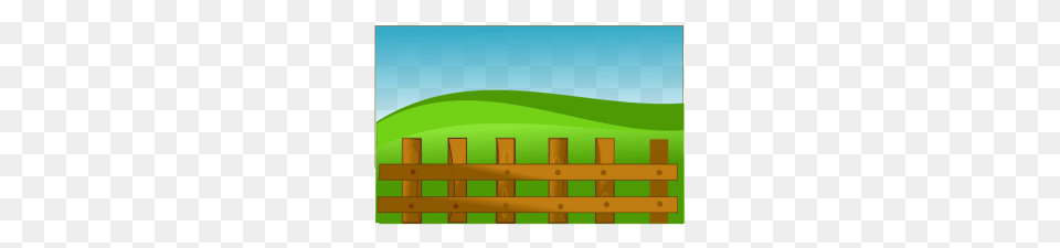 Agriculture Clipart, Fence, Picket, Crib, Furniture Free Png Download