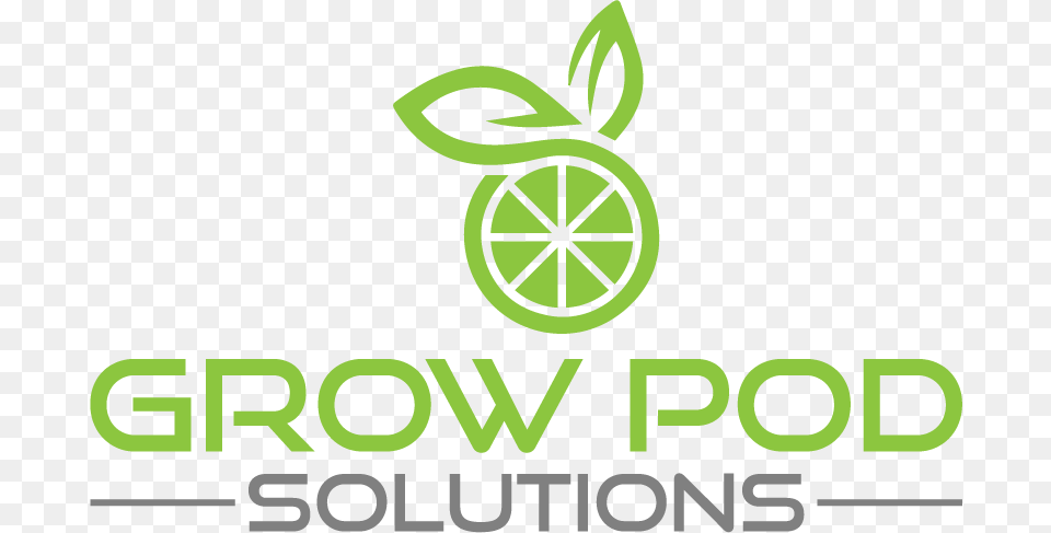 Agrotech Shipping Container Farming Systems For Indoor, Logo, Green, Citrus Fruit, Food Free Png Download