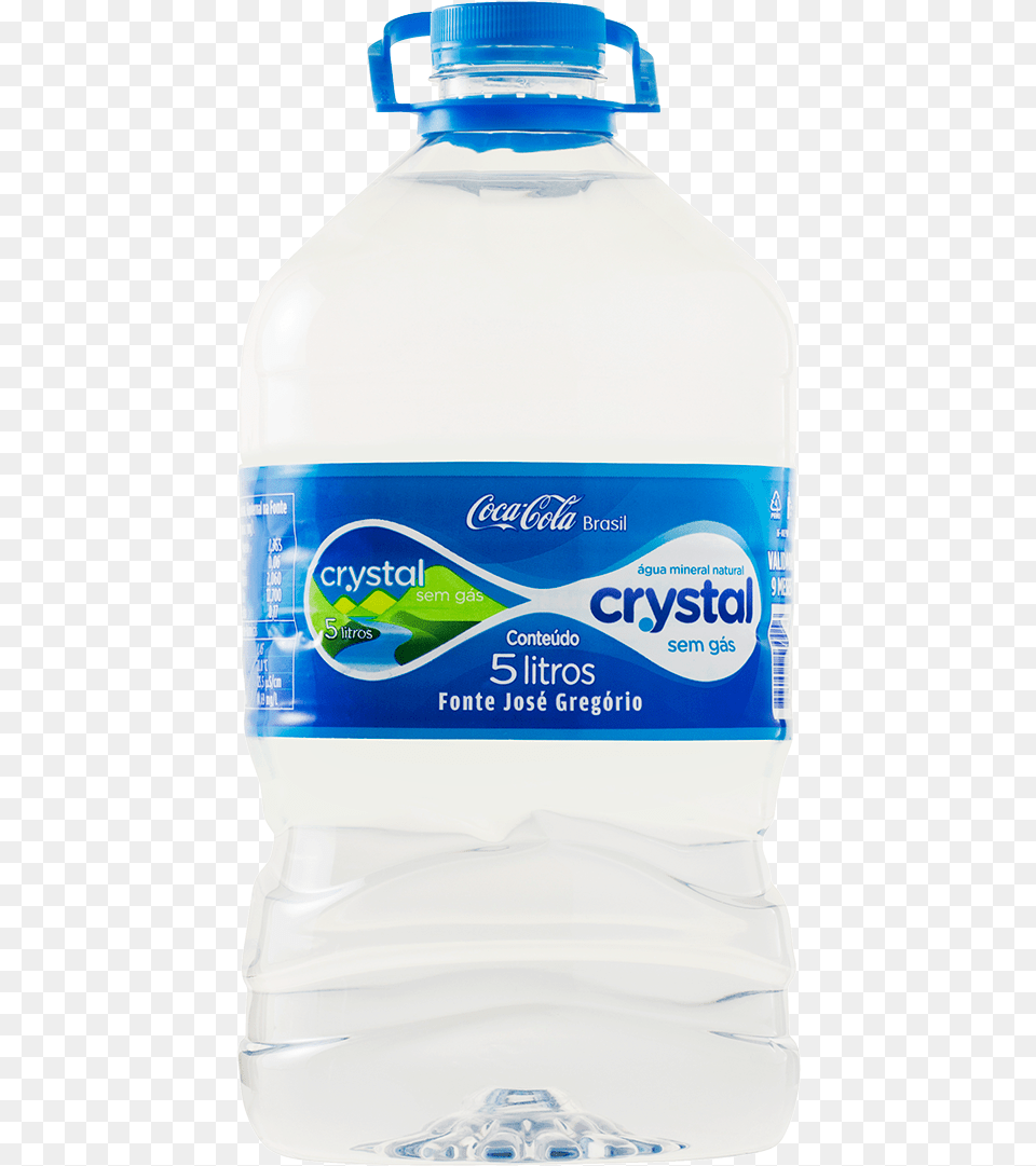 Agua Crystal, Bottle, Water Bottle, Beverage, Mineral Water Free Transparent Png