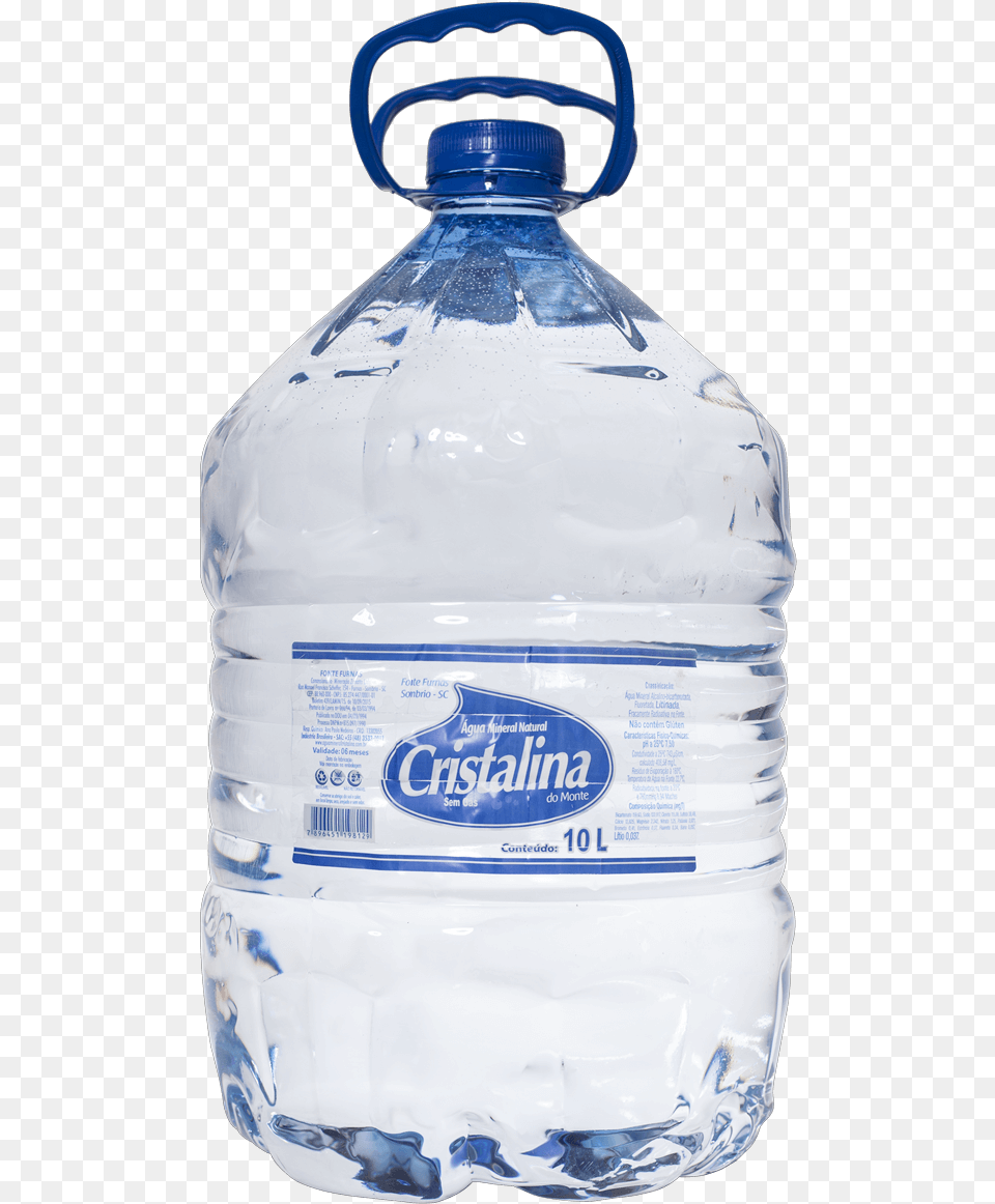 Agua Mineral Cristalina, Bottle, Water Bottle, Beverage, Mineral Water Png Image