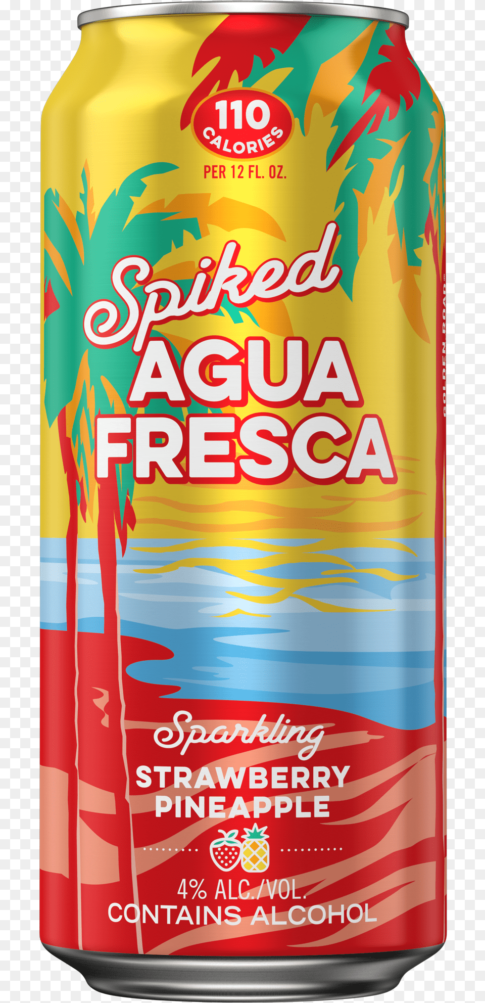 Aguas Frescas, Can, Tin, Beverage, Soda Png Image