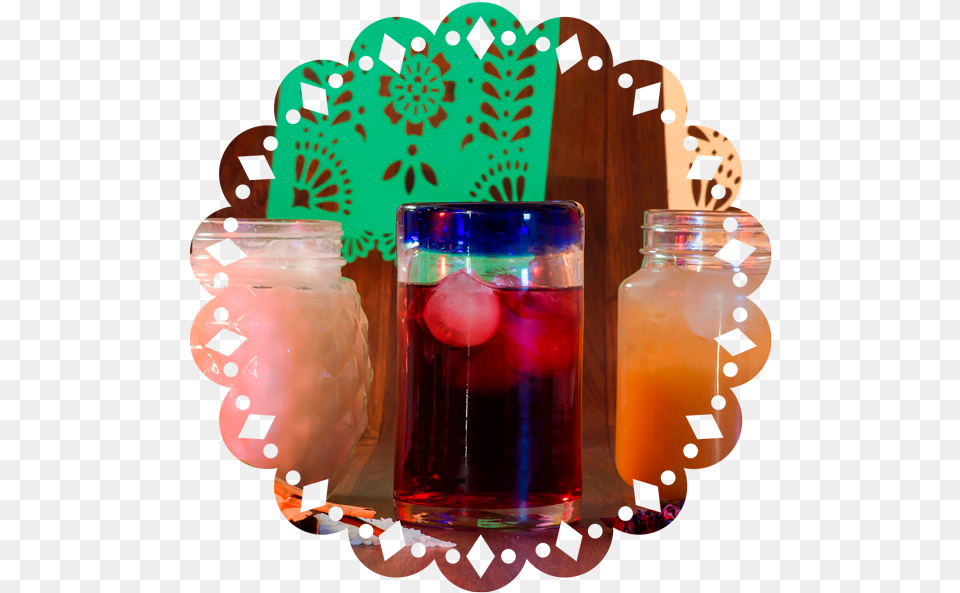 Aguas Frescas Round Ribbons Hd, Jar, Glass, Food, Fruit Free Png Download