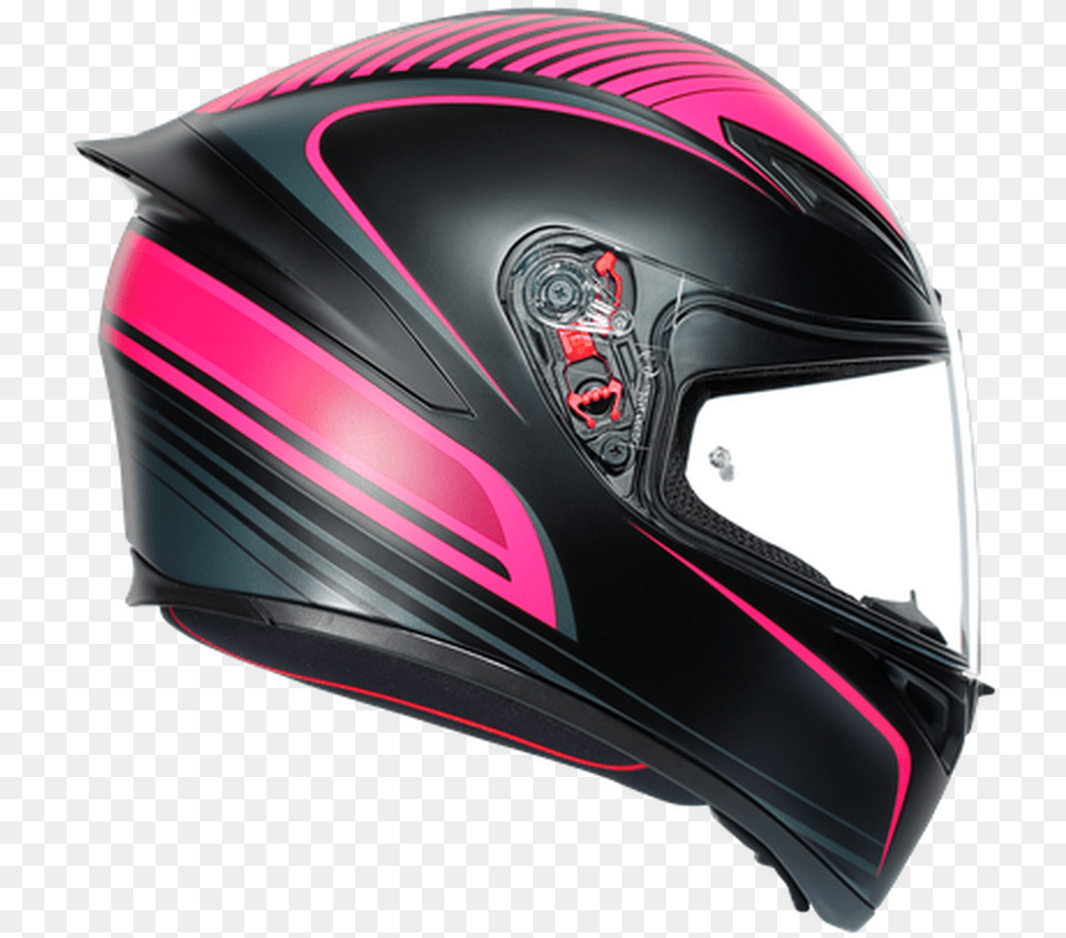 Agv K1 Warmup Pink Helmet Agv K1 Pink, Crash Helmet, Clothing, Hardhat Free Png