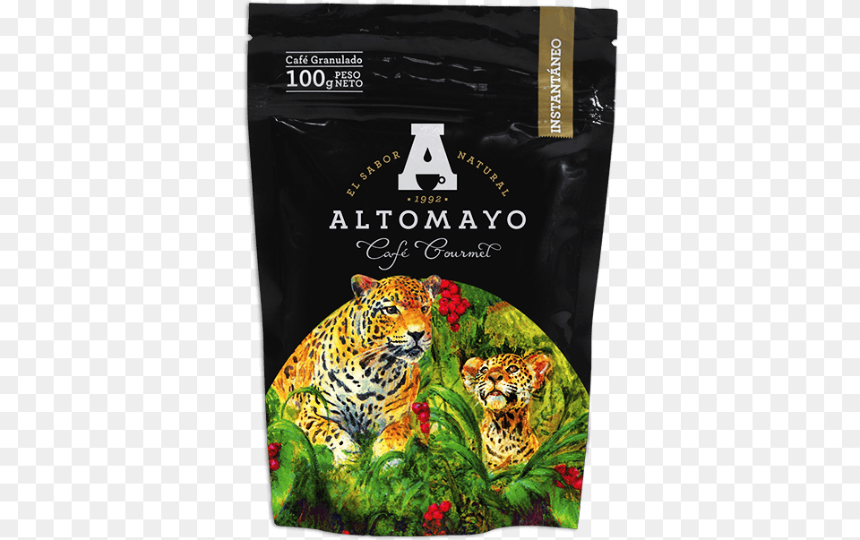 Ah Donde El Clima Y La Tierra Son Ideales Cultivamos Altomayo Instant Coffee, Animal, Mammal, Panther, Wildlife Png Image