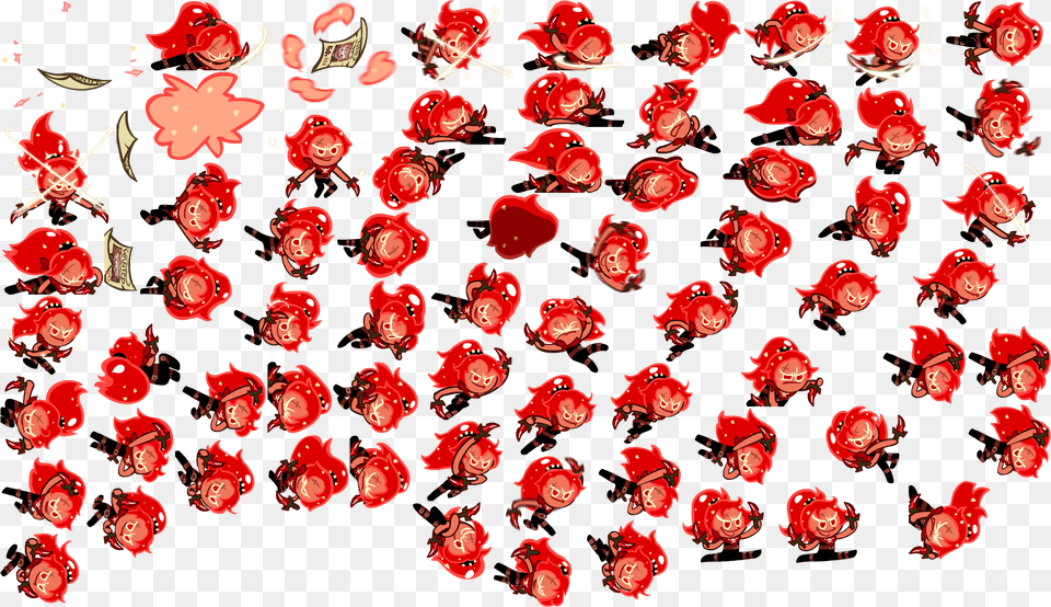 Ah There We Go Cookie Run Sprites, Flower, Petal, Plant, Rose Png Image