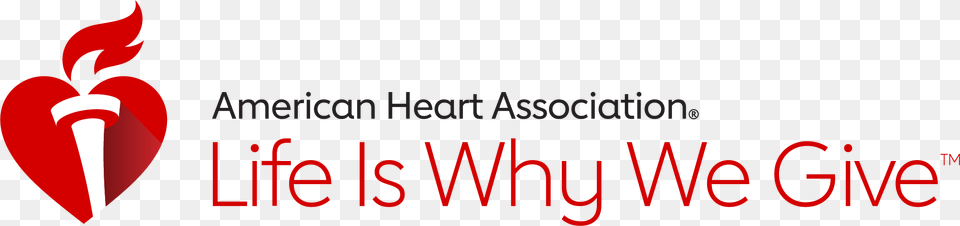 Aha Liwwg Logo Rgb Hex R K American Heart Association, Text Free Png Download
