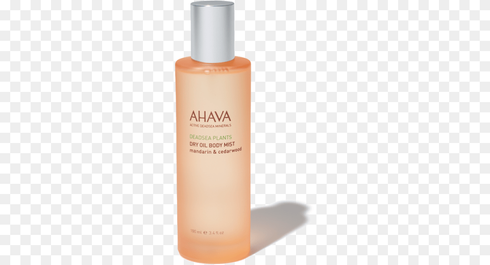 Ahava Dry Oil Body Mist Mandarin And Cedarwood, Bottle, Lotion, Cosmetics, Shaker Png