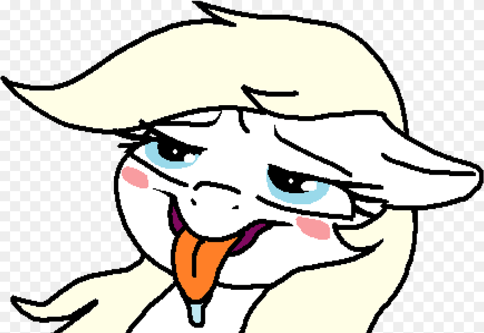 Ahegao Artistpaintanon Blushing Blush Sticker Ahegao Eyes Transparent Anime Face, Baby, Person, Head, Body Part Free Png