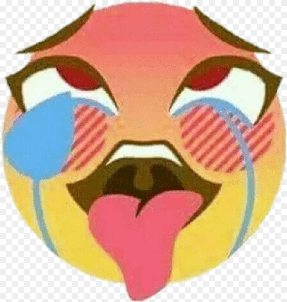 Ahegao Emoji Sticker Ahegao Emoji Png